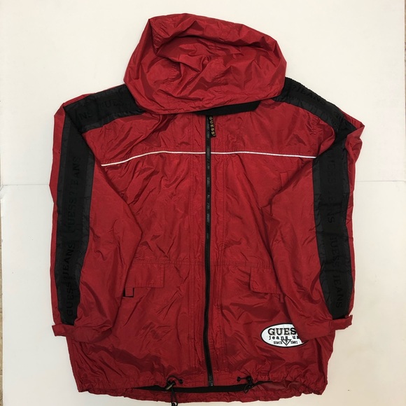 Vintage Guess 2 in 1 Windbreaker - Picture 2 of 5